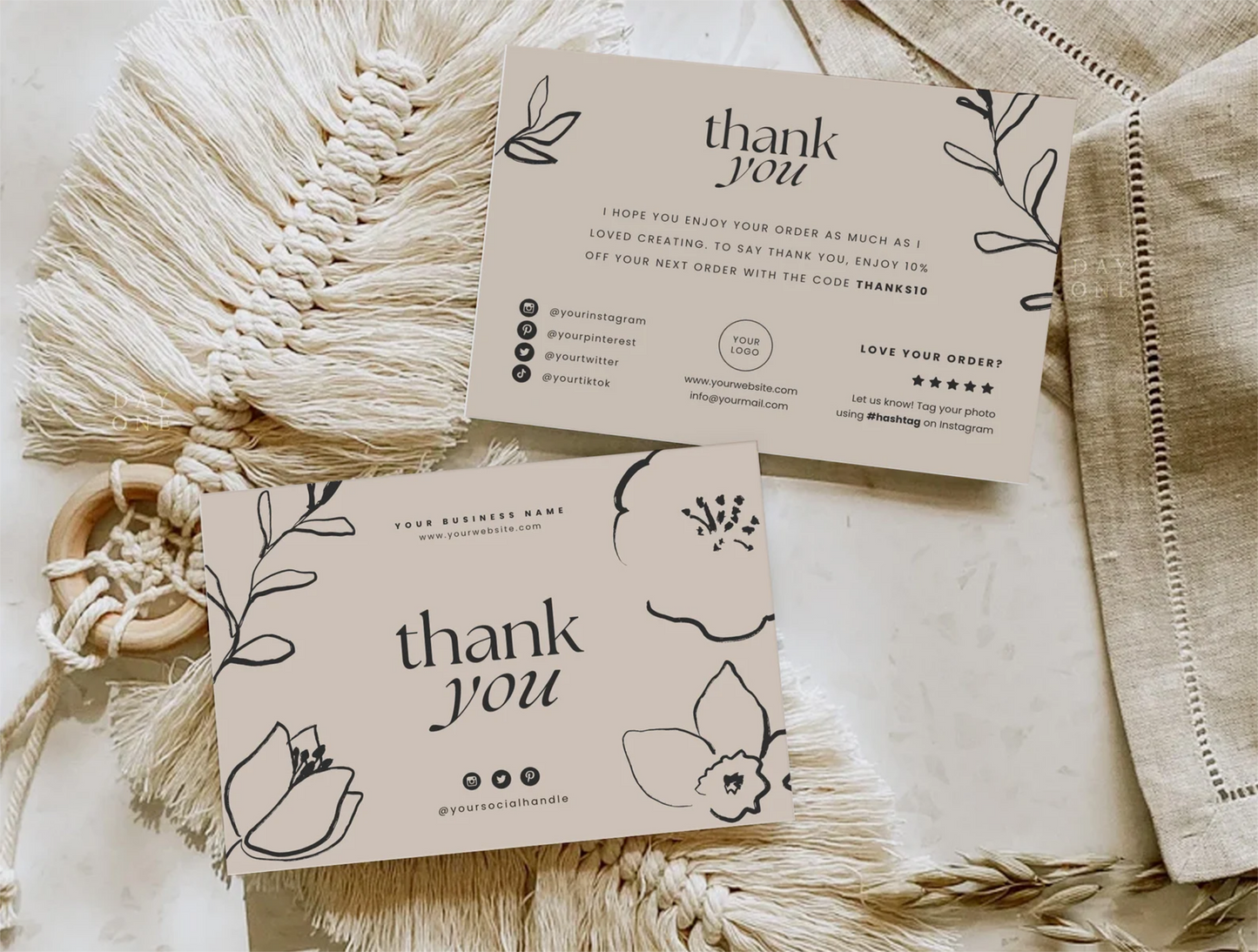 Thank You Card
