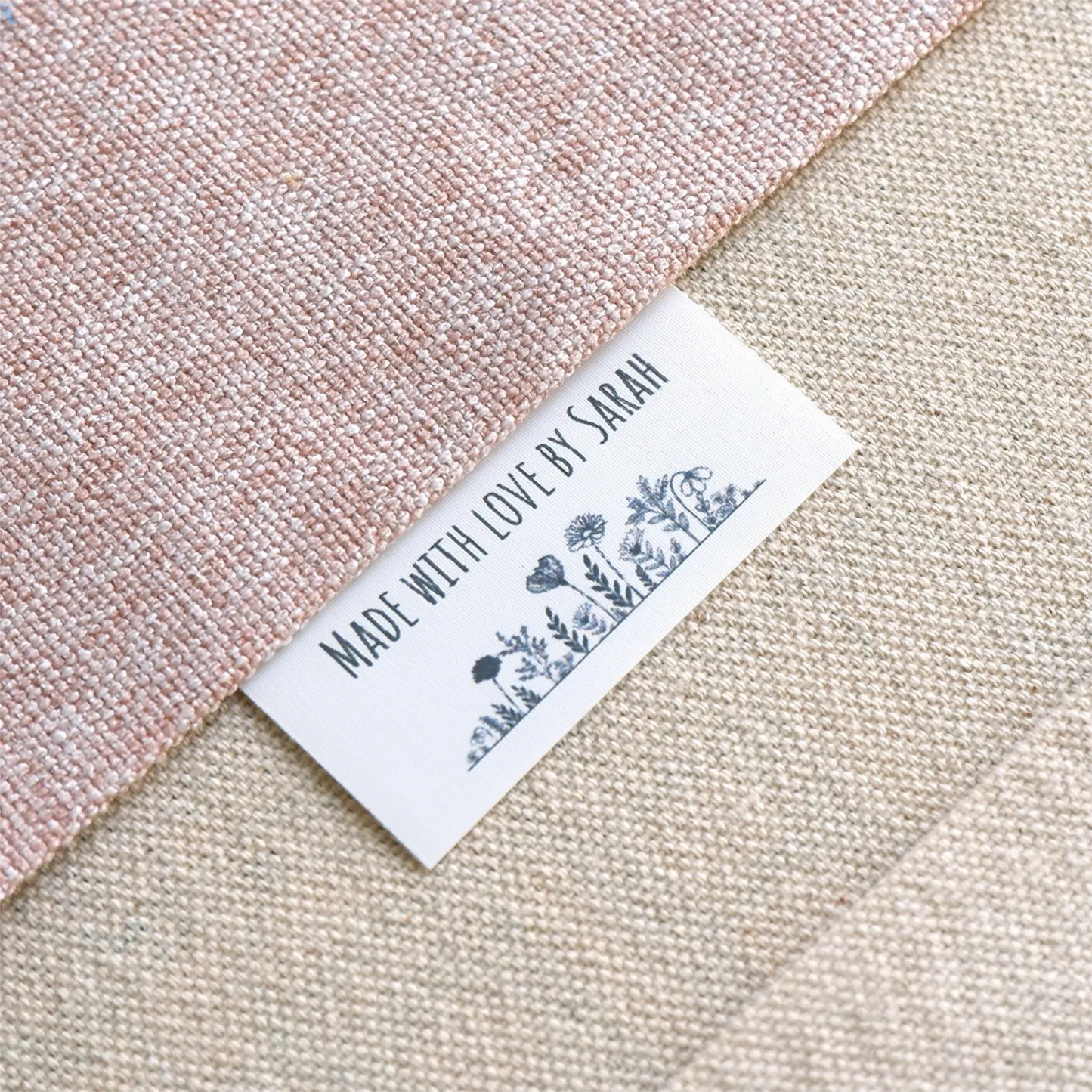 Multicolor  Labels Satin