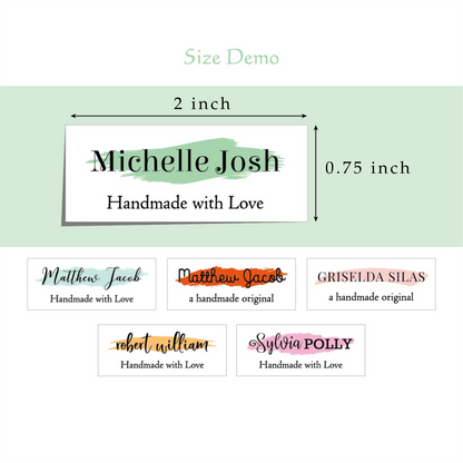 Multicolor  Labels Satin