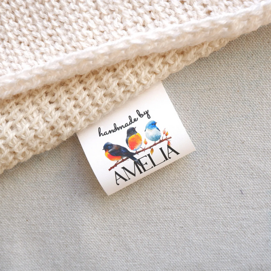 Multicolor  Labels Satin