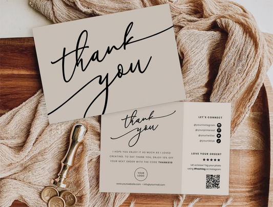 Thank You Card