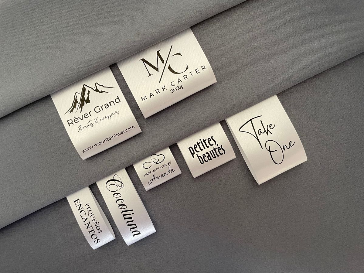 Custom Clothing Labels | Custom Satin Labels