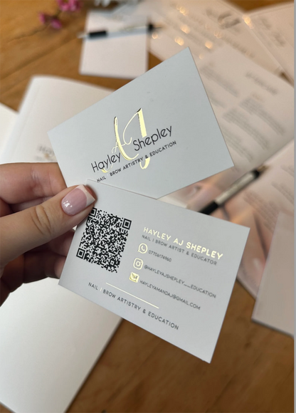 Golden/Silver Foiled Cards