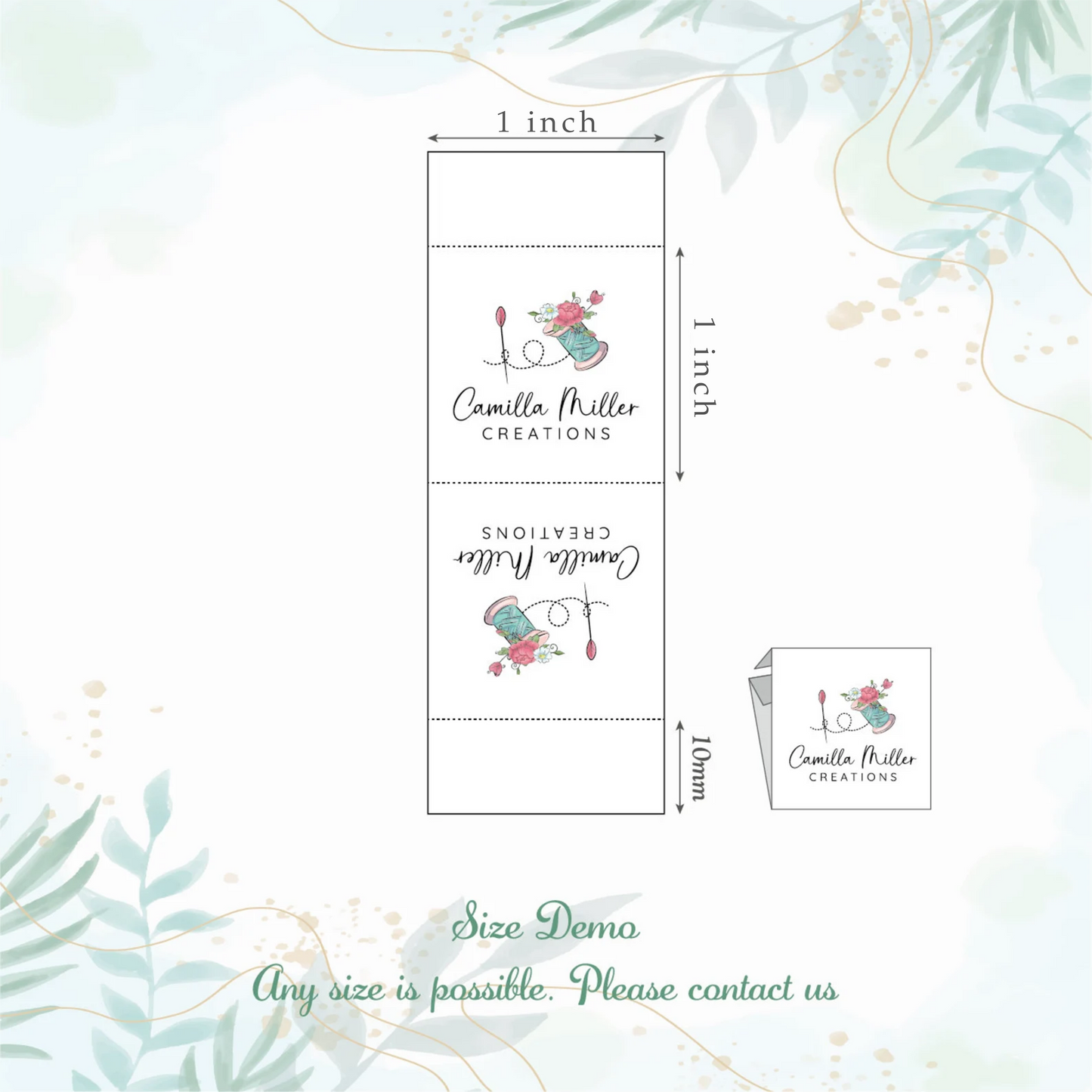 Multicolor  Labels Satin