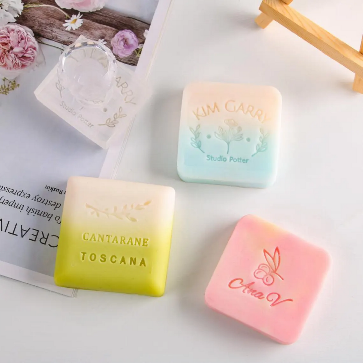 Custom Soap Stamp