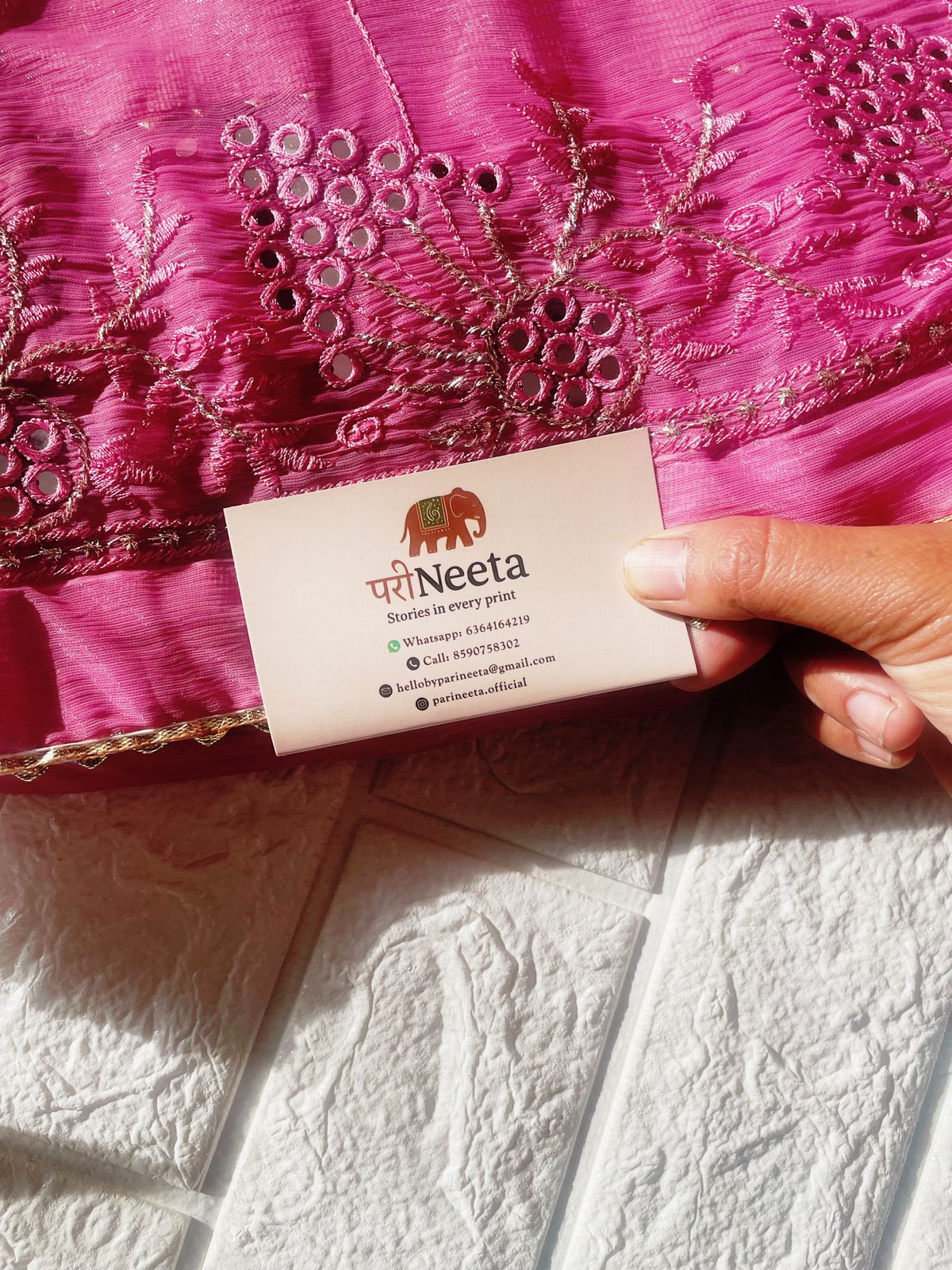 Saree Tags (Foldable)
