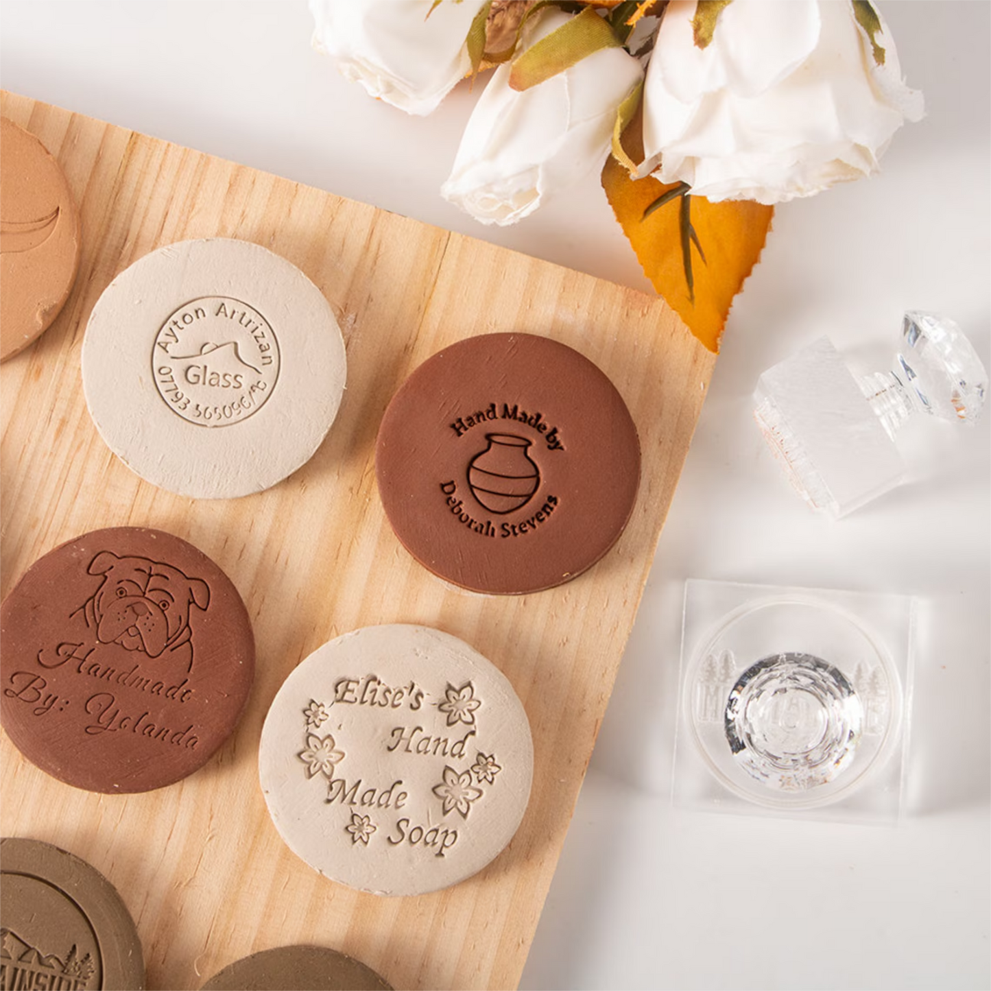 Custom Pottery Stamp